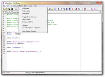 Perl Builder screenshot 4