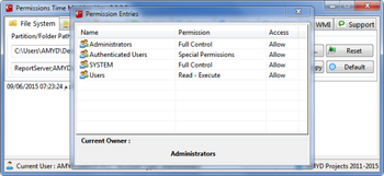 Permissions Time Machine Lite screenshot 5