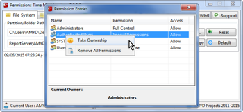 Permissions Time Machine Lite screenshot 6