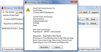 Permissions Time Machine Lite screenshot 7