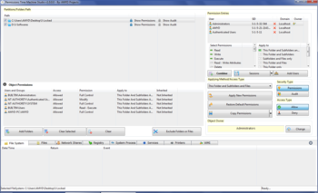 Permissions Time Machine Studio screenshot