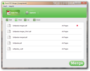 Peroit PDF Merger screenshot