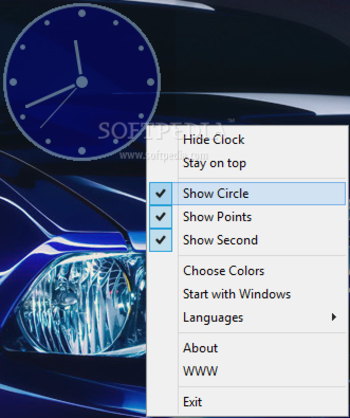 Persian Clock screenshot