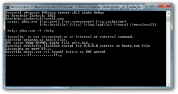 Personal advanced DNSmasq server screenshot