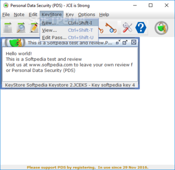 Personal Data Security (PDS) screenshot 2