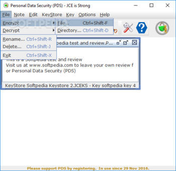 Personal Data Security (PDS) screenshot 7