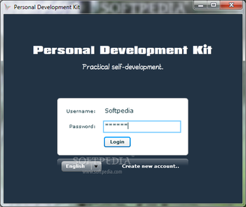 Personal Development Kit screenshot