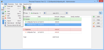 Personal Finances Free screenshot 5