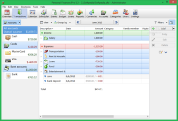 Personal Finances Pro screenshot 3