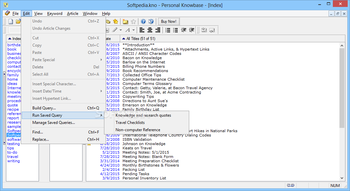 Personal Knowbase screenshot 5