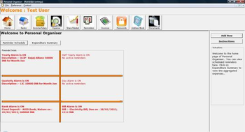 Personal Organiser screenshot 2