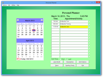 Personal Organizer screenshot 7