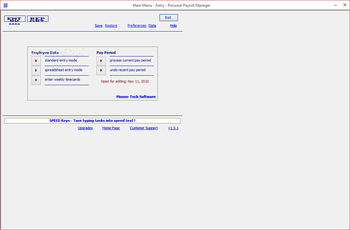 Personal Payroll Manager screenshot