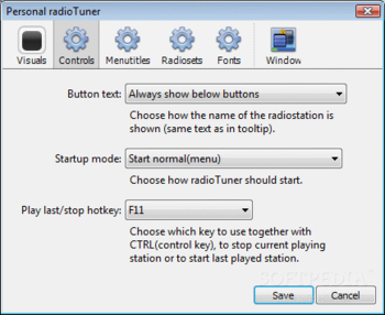 Personal radioTuner screenshot 3