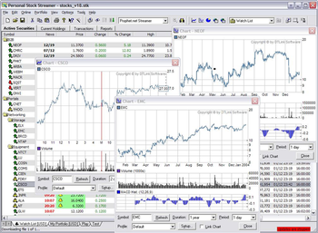 Personal Stock Streamer screenshot
