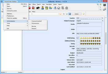 Personal Video Database screenshot 2