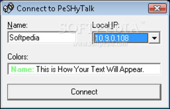 PeSHy Talk screenshot