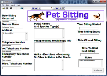 Pet Sitting screenshot