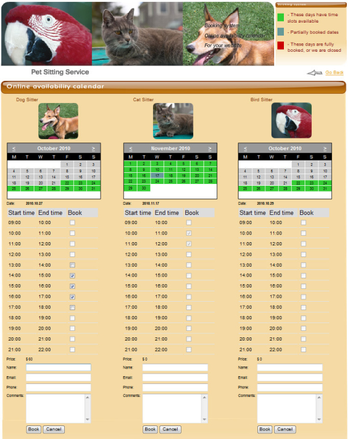 Pet Sitting Service screenshot