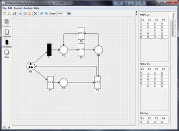 Petri Net Editor screenshot