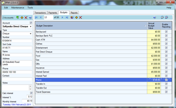 PFM (Personal Finance Manager) screenshot 3