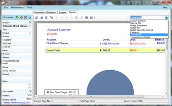 PFM (Personal Finance Manager) screenshot 4
