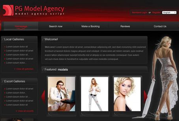 PG Model Agency script screenshot 2