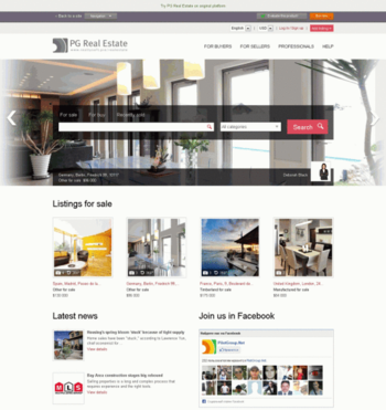 PG Real Estate Script screenshot