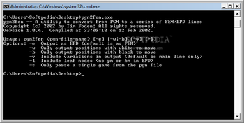 pgn2fen screenshot