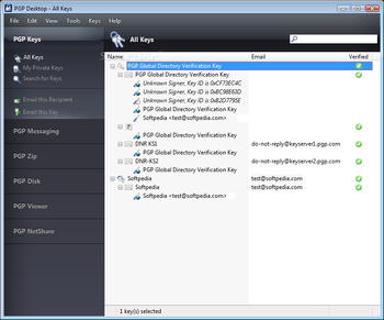 PGP Desktop screenshot 2