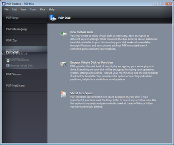 PGP Desktop screenshot 4