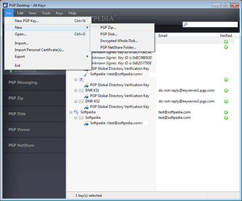 PGP Desktop screenshot 7