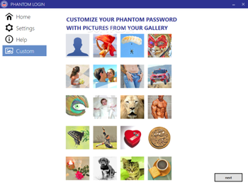 Phantom LogIn Desktop screenshot