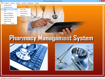Pharmacy Management System screenshot 2