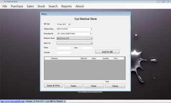 Pharmacy Manager screenshot