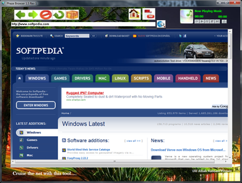 Phaze Browser screenshot