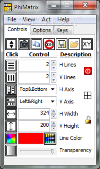 PhiMatrix screenshot