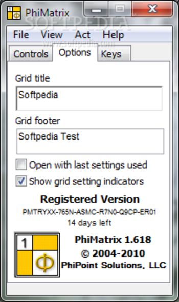 PhiMatrix screenshot 2