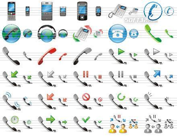 Phone Toolbar Icons screenshot 2