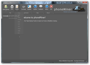 phoneMiner screenshot