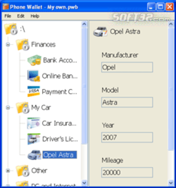 PhoneWallet for Windows PC screenshot 2