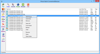 Photo Batch Converter&Resizer screenshot