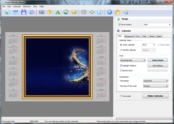 Photo Calendar Maker screenshot