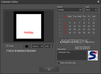 Photo Calendar Studio screenshot 16