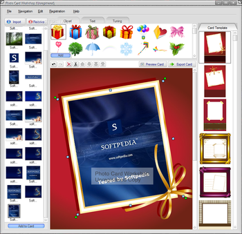 Photo Card Workshop screenshot