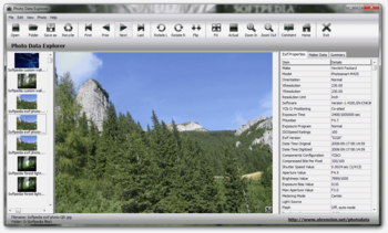 Photo Data Explorer screenshot