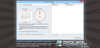 Photo Date Changer for Windows screenshot