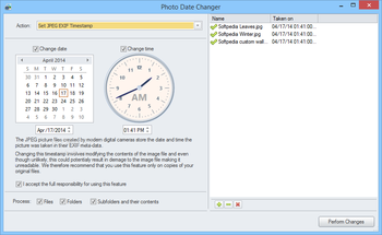 Photo Date Changer screenshot