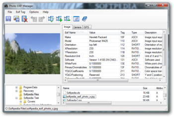 Photo EXIF Manager screenshot