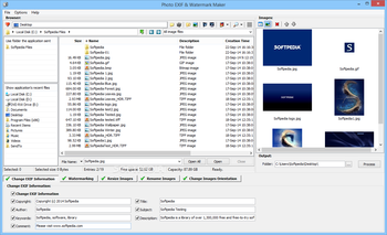 Photo EXIF & Watermark Maker screenshot